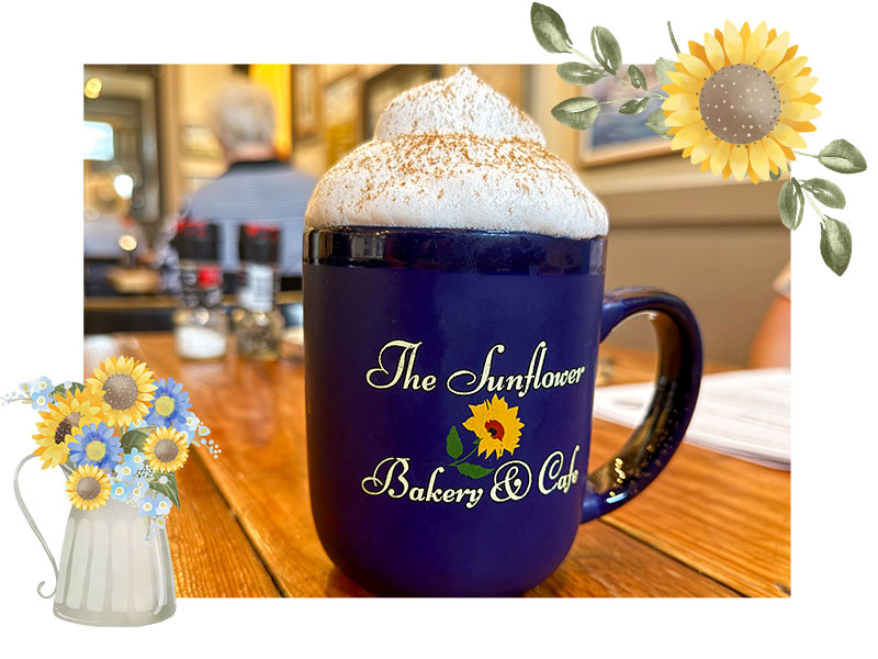 cup of hot cocoa with whipped cream and chocolate sprinkles