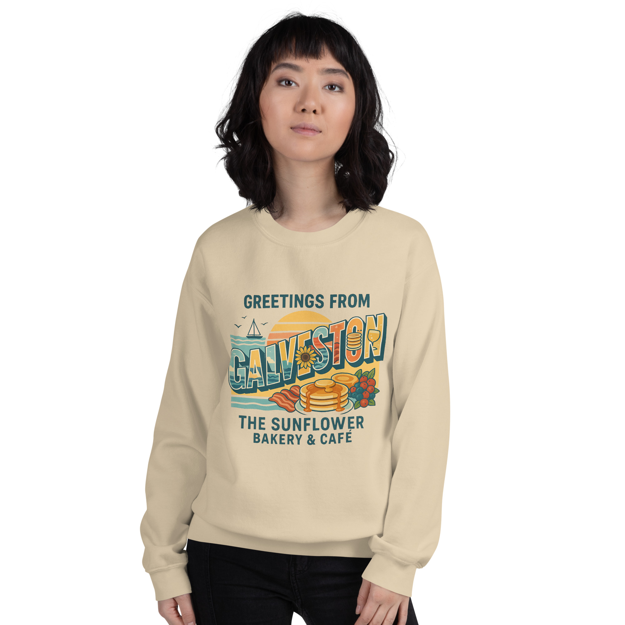 Greetings from Galveston Sweatshirt - Image 2