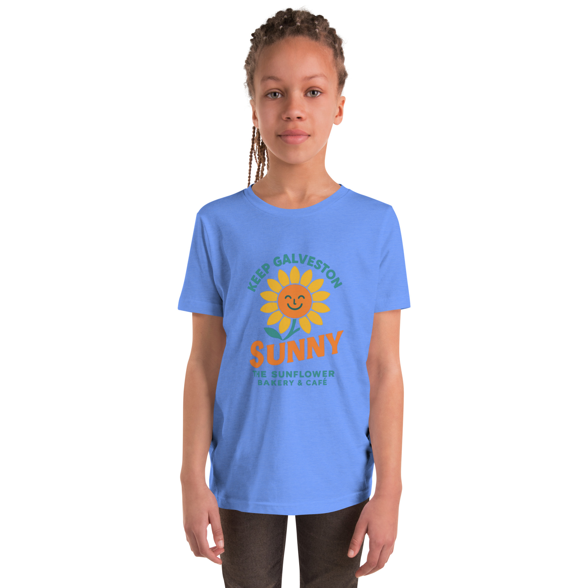 Keep Galveston Sunny Kids Tee - Image 13