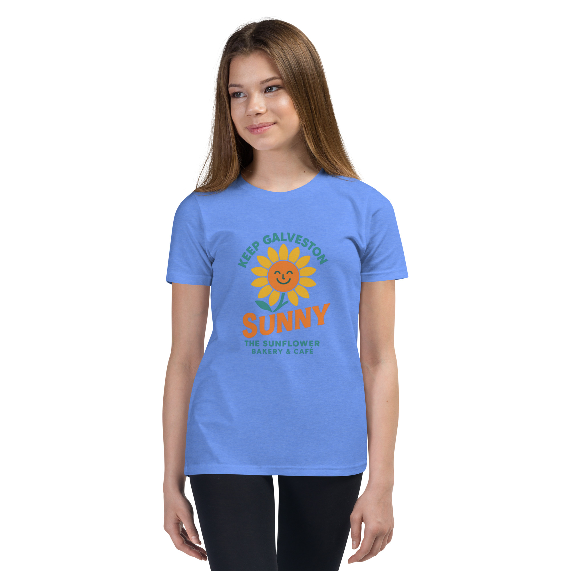 Keep Galveston Sunny Kids Tee - Image 14