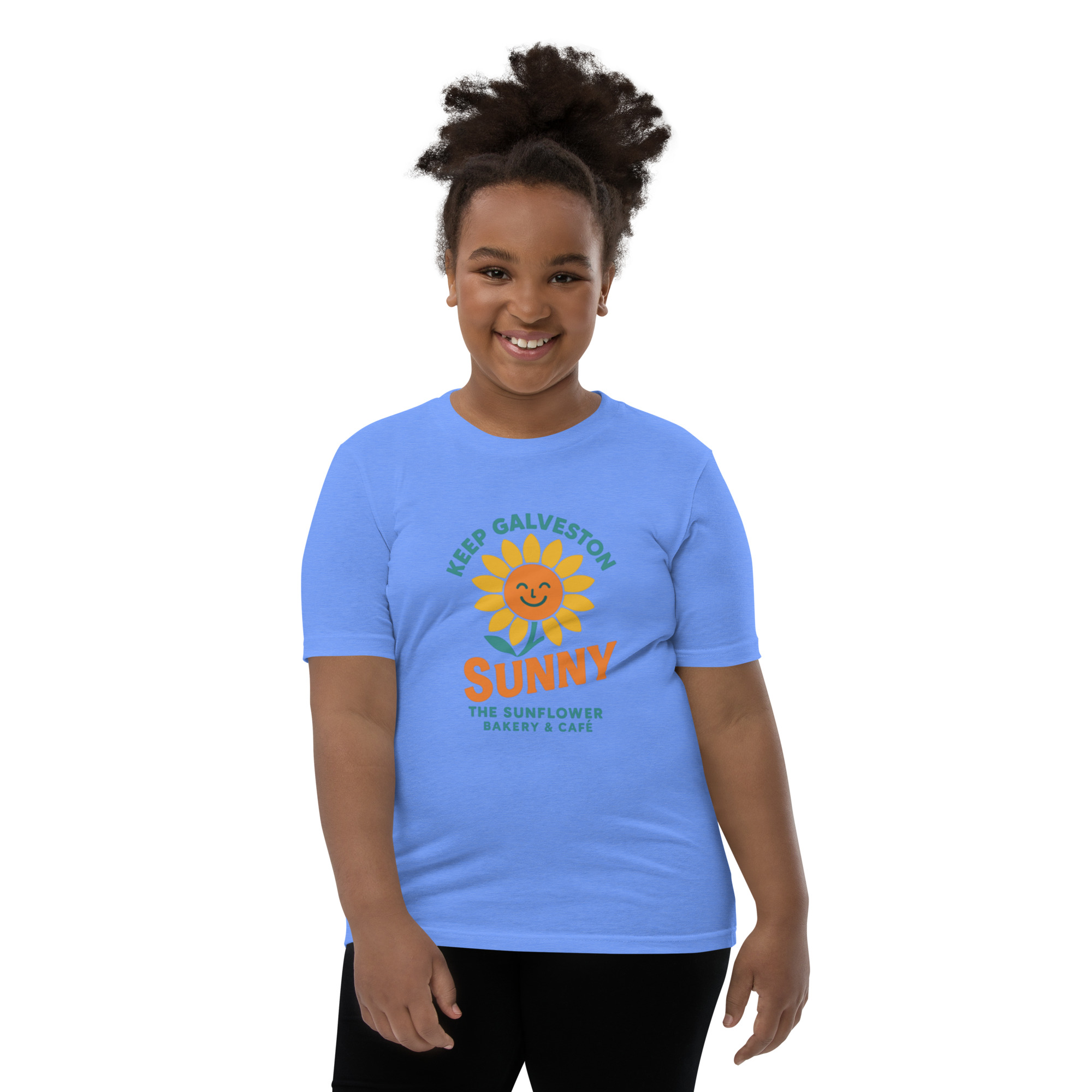 Keep Galveston Sunny Kids Tee - Image 15