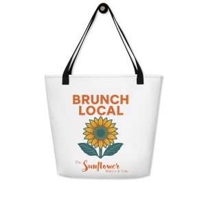 Sunflower Brunch Local Weekender Bag